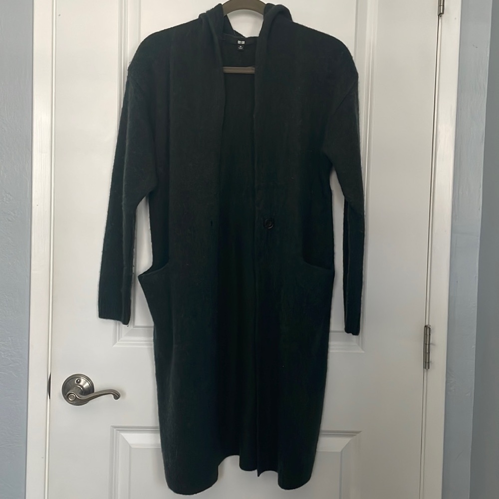 Uniqlo Long Knit Sweater Jacket